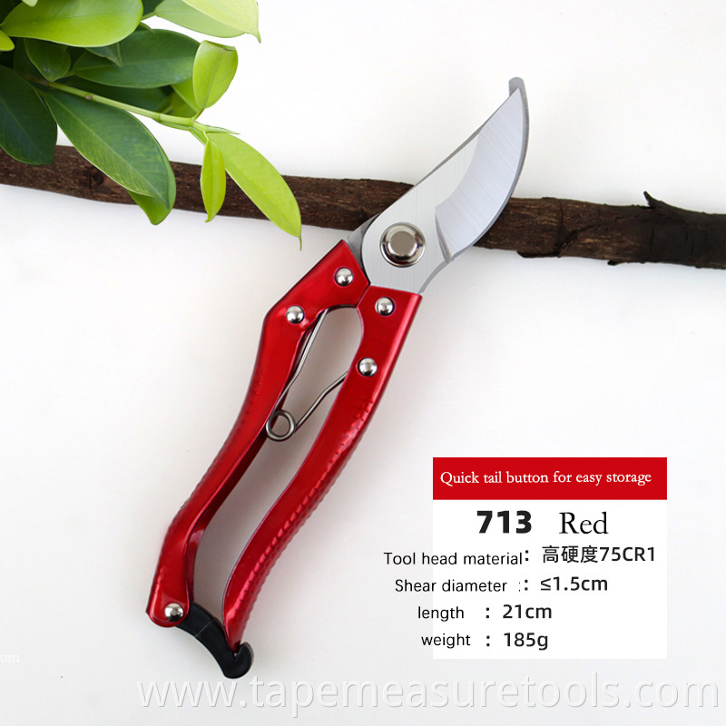 Factory custom garden tools pruning shears fruit tree shears